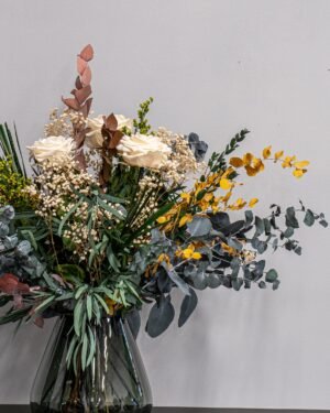 Delin Bukett - Torkade och Konserverade Blommor för En Tidlös Dekoration - Bild 3