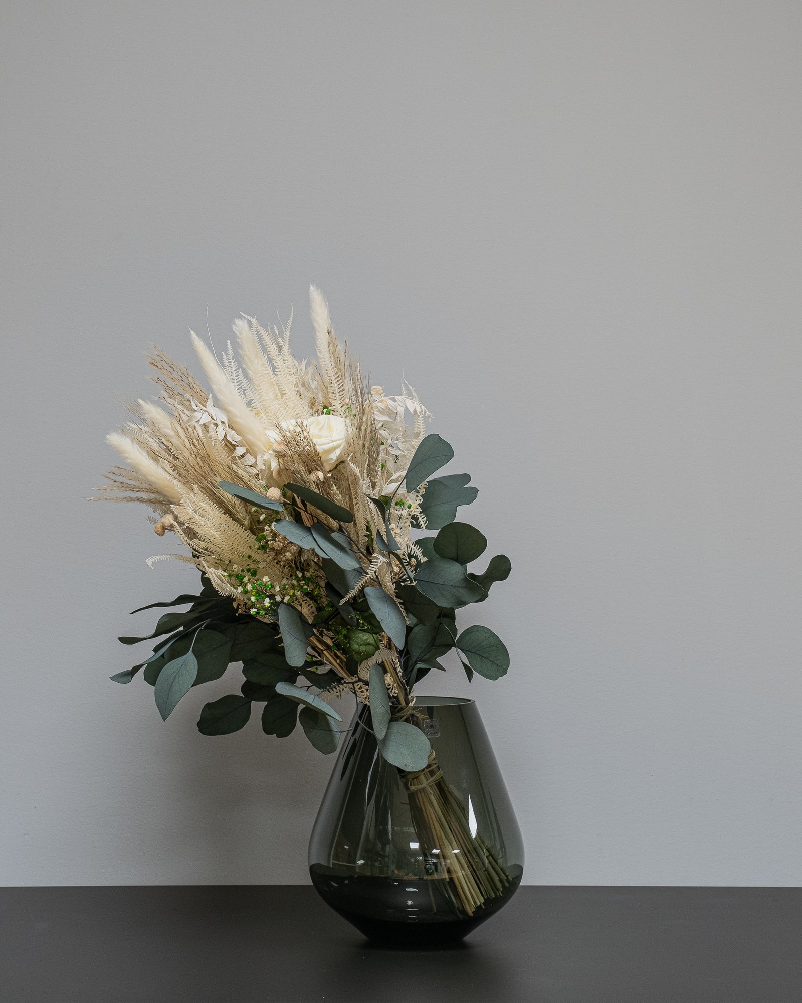 Evig Romantik - Brudbukett med evighetsblommor 1 Brudbukett med evighetsblommor