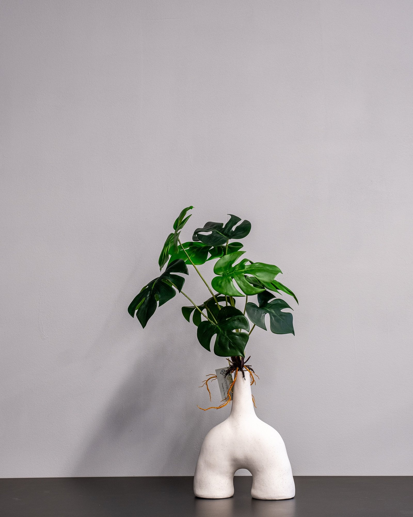 Konstväxt Monstera - 35 cm Flexibel Bladdekoration 1 Konstväxt Monstera