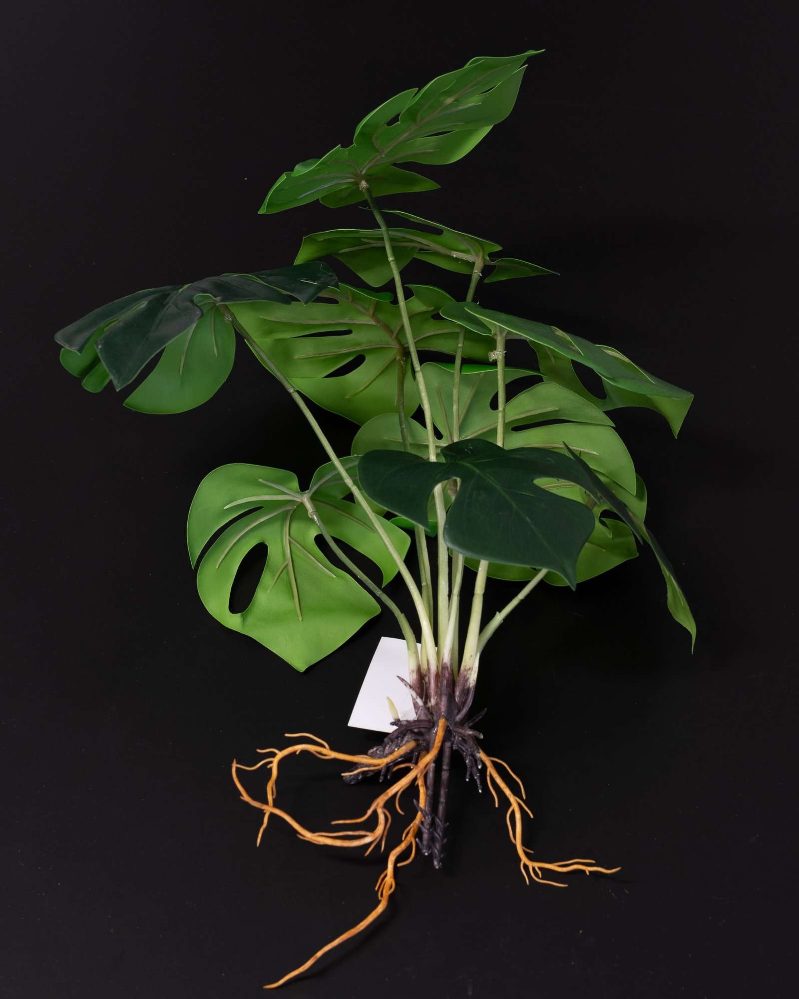 Konstväxt Monstera - 35 cm Flexibel Bladdekoration 3 Konstväxt Monstera