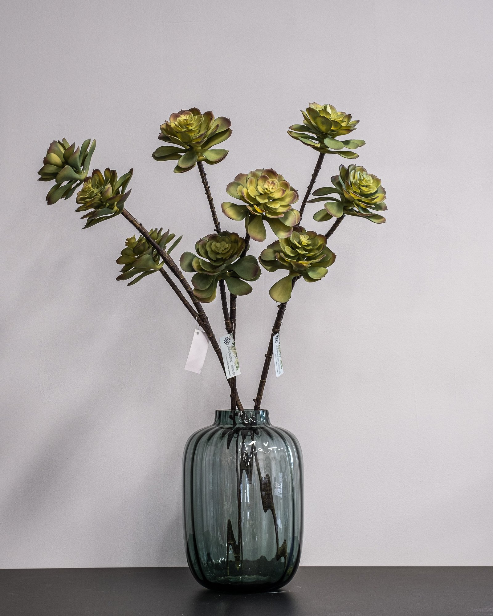 Konstgjord Lotusblomma Grön – Naturtroget Bladverk 79 cm 1 Konstgjord Lotusblomma Grön